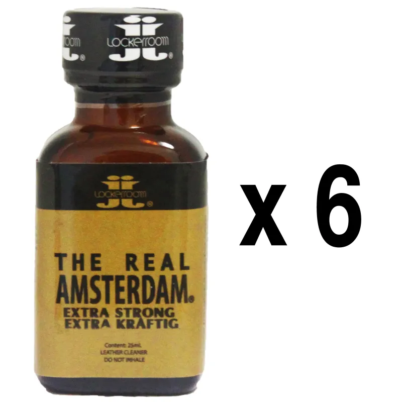Locker Room REAL AMSTERDAM Retro 25ml x6